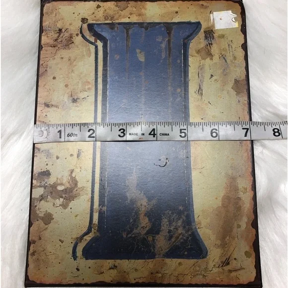 RUSTIC METAL LETTER SIGNS - Picture 2 of 3